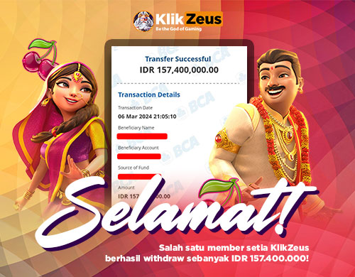 Banner WD 157 juta situs slot online klikzeus