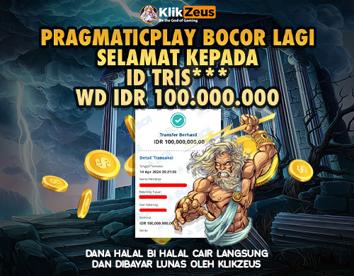 Banner WD 100 juta situs slot online klikzeus