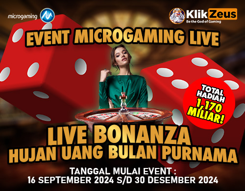 MICROGAMING LIVE – LIVE Bonanza  Hujan Uang Bulan Purnama