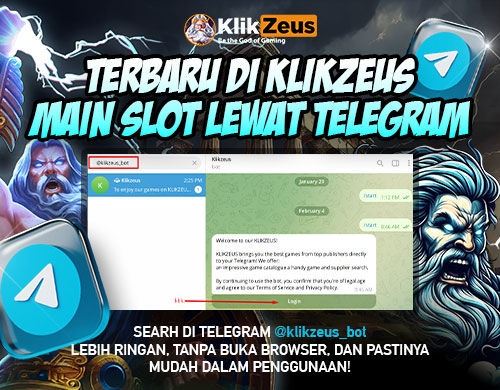 Cara Main Slot Lewat Telegram di Klikzeus