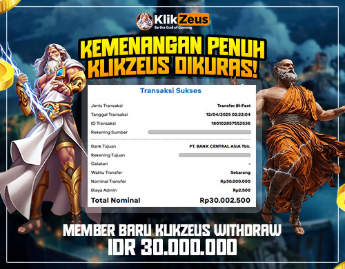 Kemudahan Bermain Slot dan Peluang Menang Di Situs Klikzeus
