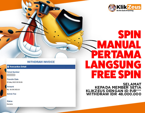 Kemenangan Besar Seorang Member Klikzeus