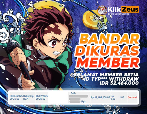 Bandar Slot Online Klikzeus Di Kuras Membernya