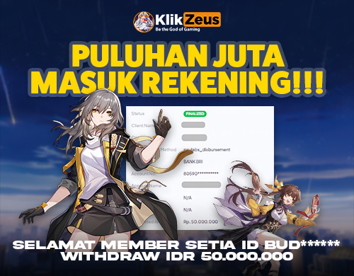 Bonus Slot Online Dari Situs Klikzeus!!!