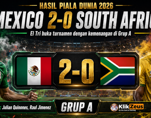 Hasil Mexico South Africa 2-0: El Tri Buka Piala Dunia 2026 dengan Kemenangan di Grup A